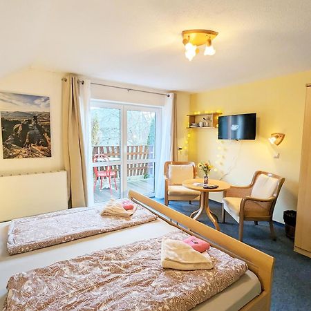 L9 - Urlaubsmagie - Balkon & Direkt Am Wanderweg Lejlighed Sebnitz Eksteriør billede